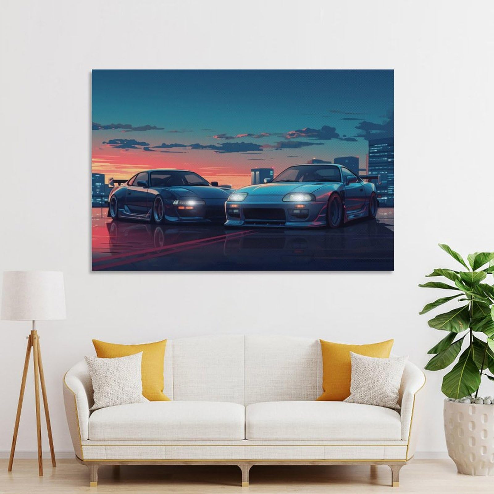 Amazon.com: Anime Japanese Jdm Sport Car S13 Mk4 Car Posters for